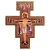 Krzyż Franciszkański (San Damiano) na ścianę 140 cm / Na zamówienie